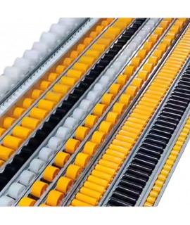 รางเลื่อนโลหะ รางรอกลูกกลิ้งป้องกันไฟฟ้าสถิต รางเลื่อนโลหะ รางรอกลูกกลิ้งป้องกันไฟฟ้าสถิต